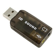 Adaptateur Audio Externe Carte Son USB 5 1 Canal pour Ordinateurs et Ordinateurs