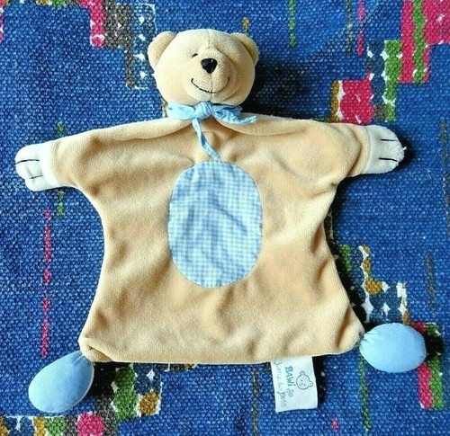 Doudou plat bawi ours - doudou,