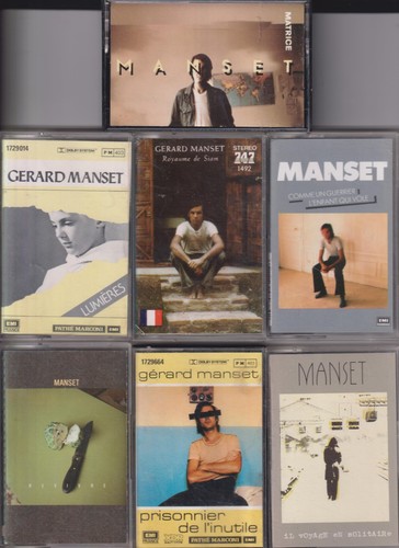 Gerard manset lot 7 k7 - ,