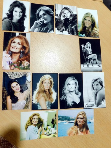 Lot 12photos dalida - lot,