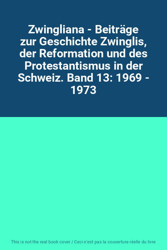 Zwingliana beiträge zur - zwingliana,