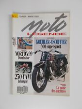 MOTO LÉGENDE n°3 NORTON 99 DOMINATOR-YAMAHA 250 YFS 6-ITOM ASTOR 4M
