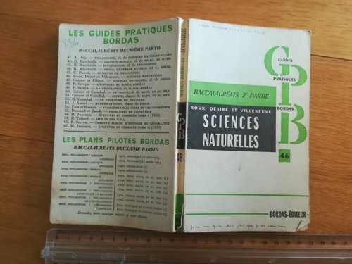 Sciences naturelles