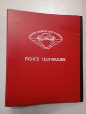 Classeur Vide Fiches Techniques L'Expert Automobile Tome IV 3 Anneaux Documents