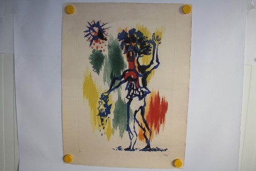 Lithographie aquatinte jean - lithographie,