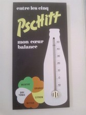 Thermomètre Pschitt /Bar Bistrot Café Sirop Soda