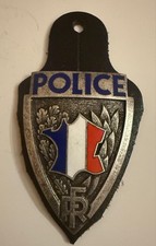 Insigne POLICE NATIONALE FRANÇAISE Ancien Modèle