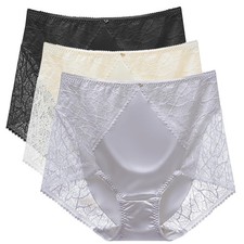 Culotte Satin Taille Haut en