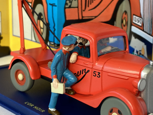 Voiture tintin depanneuse - tintin,