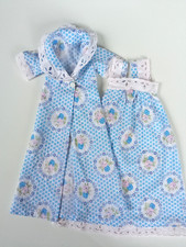 Tenue Tressy Cassis Bella #3128 vintage 1976, chemise de nuit et robe de chambre