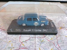Renault 8 Gordini n°116 Tour de Corse 1967 SOLIDO 1935 1/43 en boite