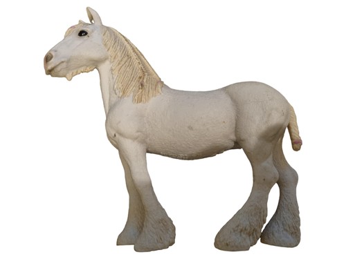 Schleich figurine cheval blanc - schleich,