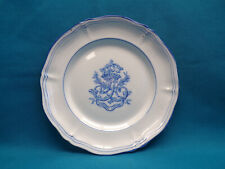 ÉMILE GALLÉ POUR SAINT CLÉMENT ASSIETTE FAIENCE COURONNE MARQUIS