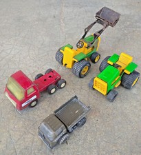 vintage lot  4 ancien véhucule  camion tracteur  tonka