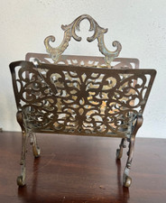 Classeur à lettres/courriers en bronze Style Louis XV - rocaille