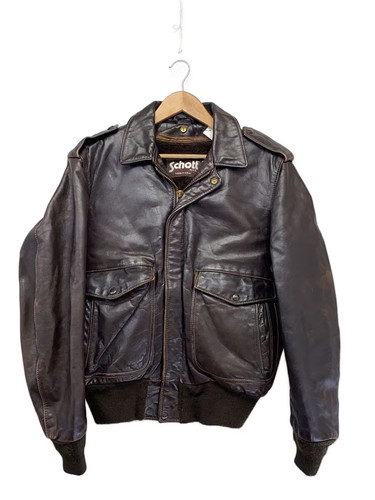 Veste cuir schott - en,