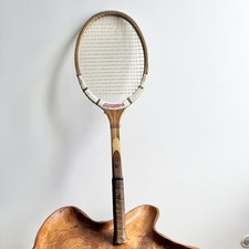Raquette vintage bois - en,