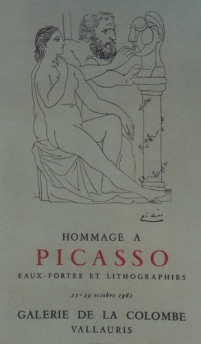 Hommage picasso gie de la - à,