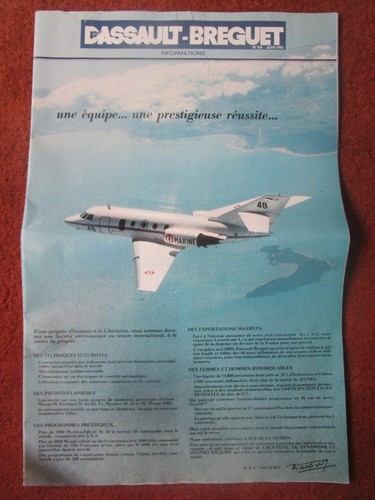 Dassault breguet informations - breguet,