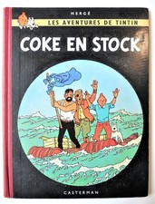 TINTIN T. 19 «  Coke en stock », EO française B24/TTBE
