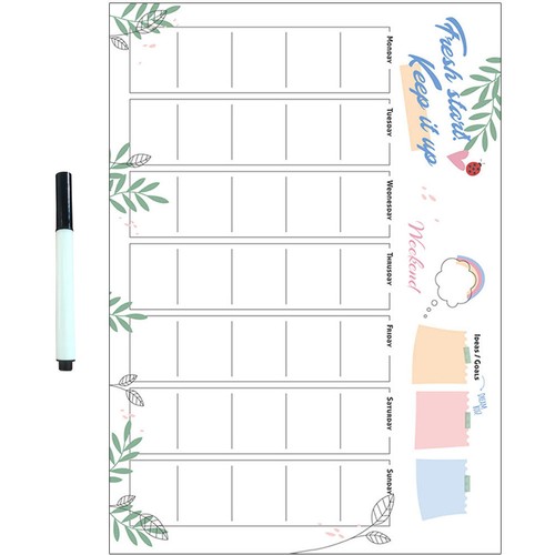 Calendrier magnetique - calendrier,