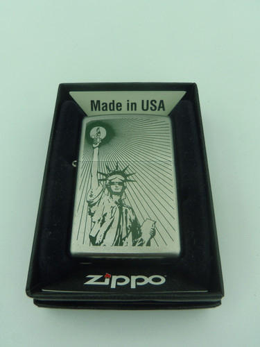 Briquet zippo essence - briquet, statue