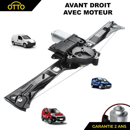 Leve vitre avant droit pour - avant,