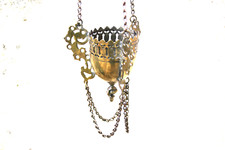 Encensoir en laiton. XVIIIe/XIXe siècle.