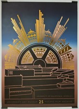 Lance Goines David University Art Museum 25 pacific film archive 1995 Affiche