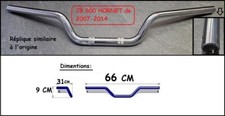 GUIDON ACIER Réplique ORIGINE CB 600 HORNET 600 CB600FA HORNET 2007 à 2014 NEUF