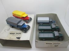 Wiking : Pack De Marchand N°3420 Avec 5x MB 2500 Camions Pritschen 1935 (SSK9)