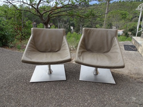 Paire fauteuils boner - de,