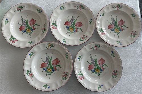 Luneville france set soup - 5,
