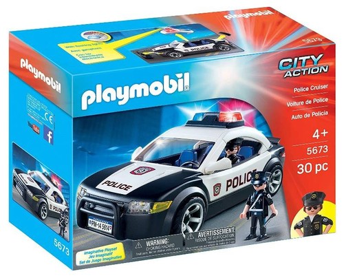 Playmobil police car patrol - police,