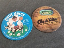 2 Etiquette Fromage cartonnée