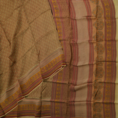 Saris vintage jaune moutarde - vintage,