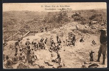 CPA Kilo-Moto, Arbeiter suchen Gold im Tagebau 