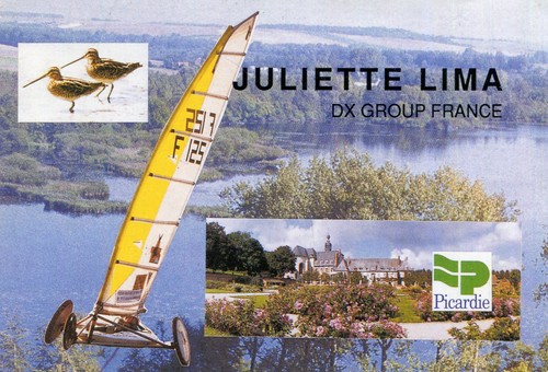Carte qsl radio - qsl, domart