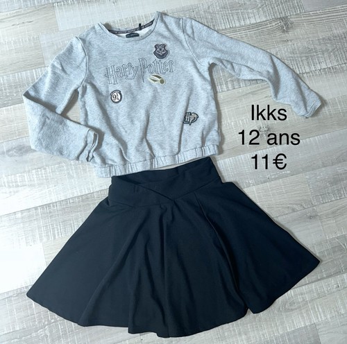 Ikks ans fille sweat - 12,