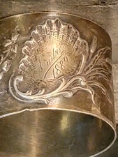 ancien rond de serviette en