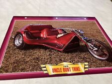 Uncle Bunt trike 1500 VW 1978 fiche carte moto passion collection Atlas