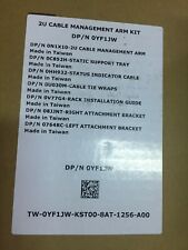 NEW Dell 2U Cable Management Arm Kit - DP/N : 0YF1JW