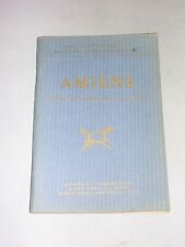 michelin Guide illustré champs de bataille Amiens avant pendant la guerre 1919