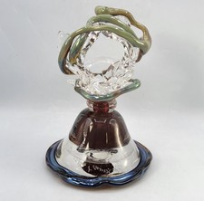 Grand flacon verre soufflé