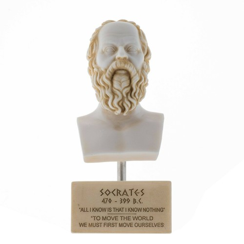 Philosophe grec socrates buste - philosophe,