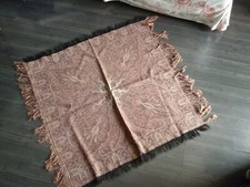 Carre cachemire ancien trame