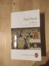Le Bossu Paul Féval - Livre