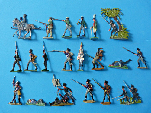 Plats étain zinnfiguren - zinnfiguren,