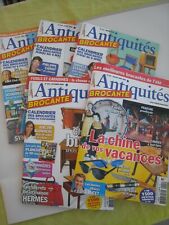 Antiquités brocante revues magazines lot de 5 de mars à octobre 2008