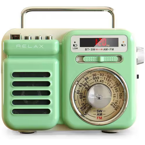 Réveil radio rétro relax - réveil,
